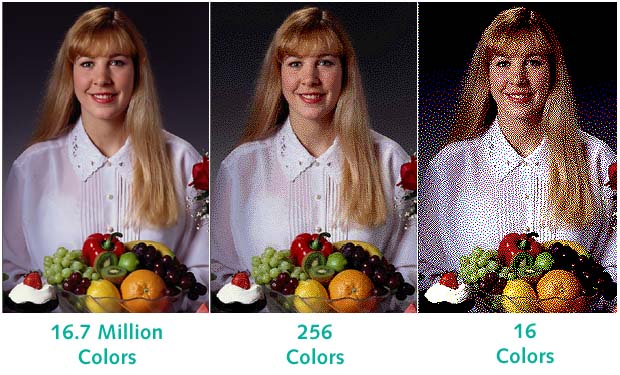 Bit depth image